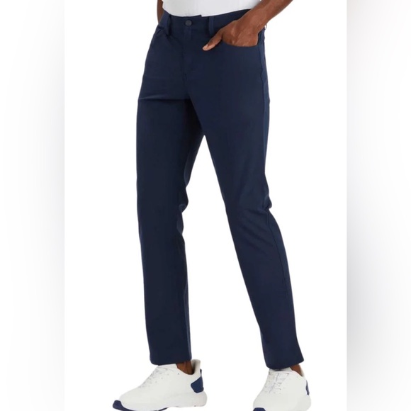 G/Fore Golf Pants Mens 36x32 Twilight Blue Core 5 Pocket Stretch Classic Fit - Picture 9 of 9